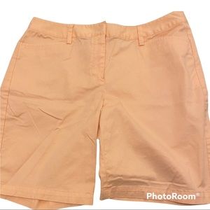 Land’s End NWOT Melon Bermuda Shorts Size 12